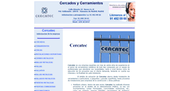 Desktop Screenshot of cercatec.com